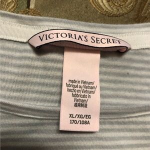 Victoria's Secret stripe pajama top